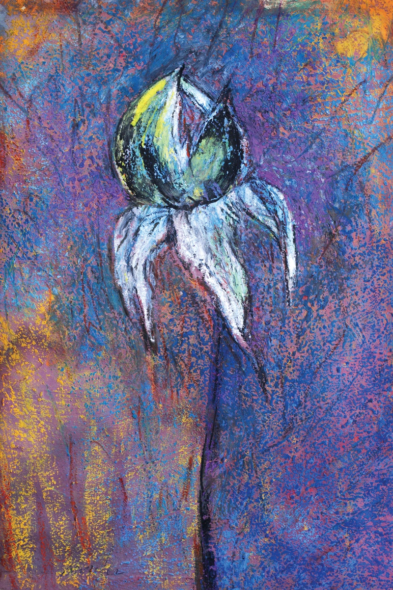 Gopal Ghose, Untitled, 1962, Pastel on paper