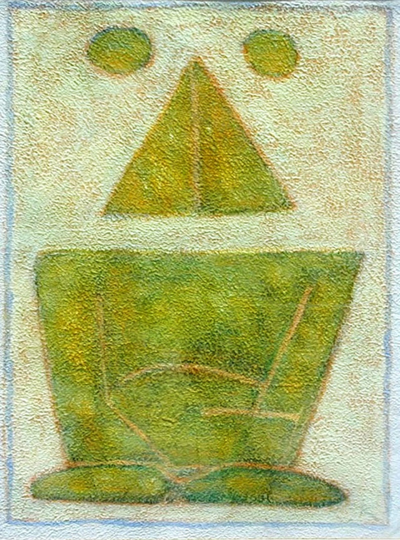K S Kulkarni, Untitled, 1980s, Acrylic on paper