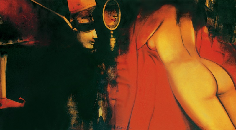 Paresh Maity, Untitled, 2006, Oil on canvas