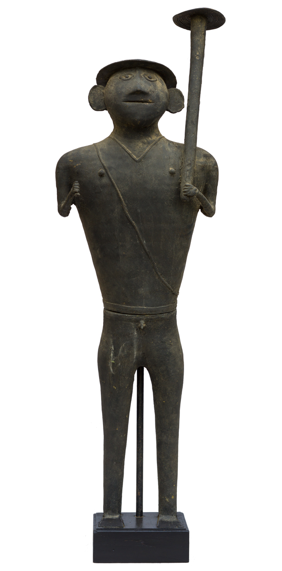 Kondh Bronzes, Warrior, Bronze (lost wax casting)