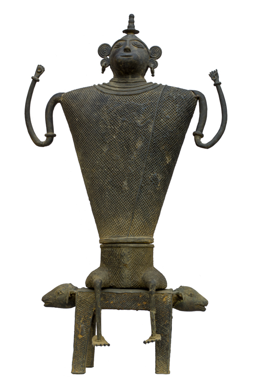 Kondh Bronzes, Tribal Chief, Bronze (lost wax casting)