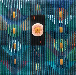 Shikha Sinha, Eternity 15, 2012, Acrylic on canvas