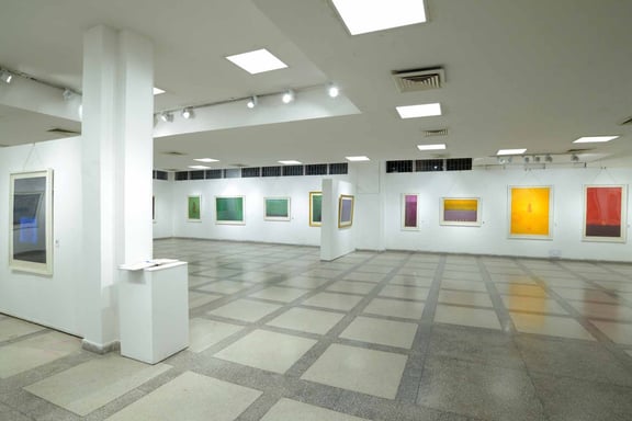 Paintings by Sohan Qadri from 1970 to 2010