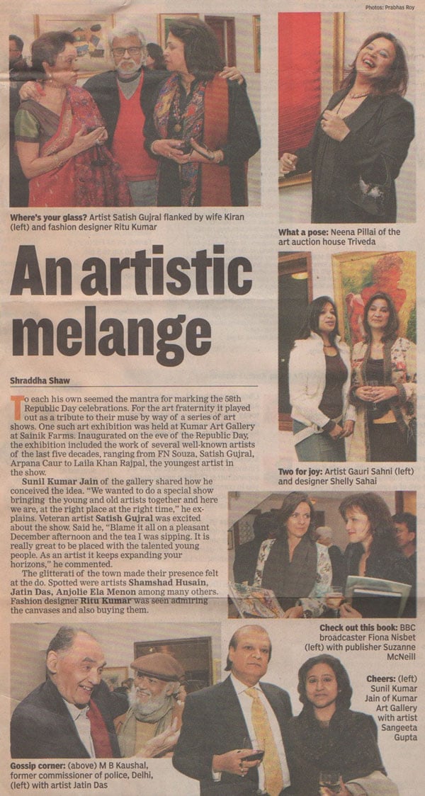 HT City, 1 February 2007: An Artistic Melange