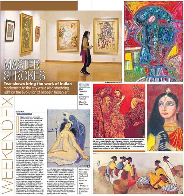 Hindustan Times, 30 January 2016: Master Strokes