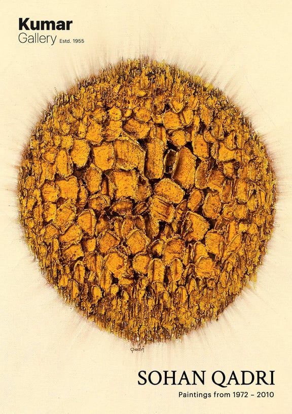 Cover of Sohan Qadri: Paintings from 1972 - 2010, Kumar Gallery, 2024