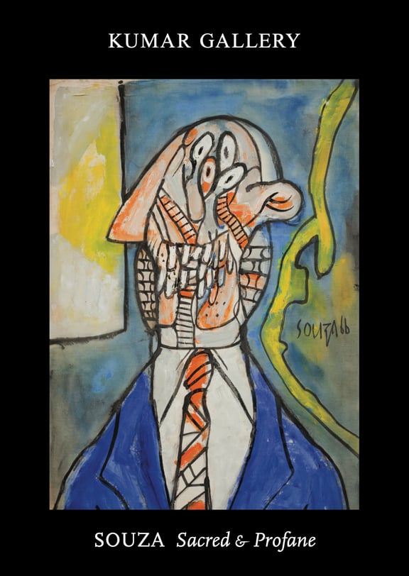 Cover of Souza: Sacred & Profane, Kumar Gallery, 2026