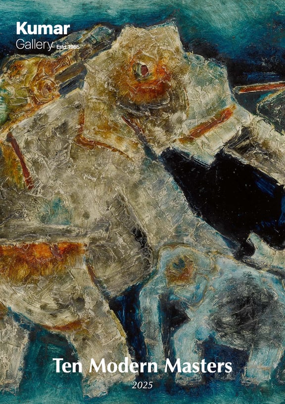Cover of Ten Modern Masters, Kumar Gallery, 2025